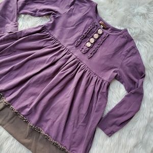 Matilda Jane 8 Purple Penny Lap Dress You & Me